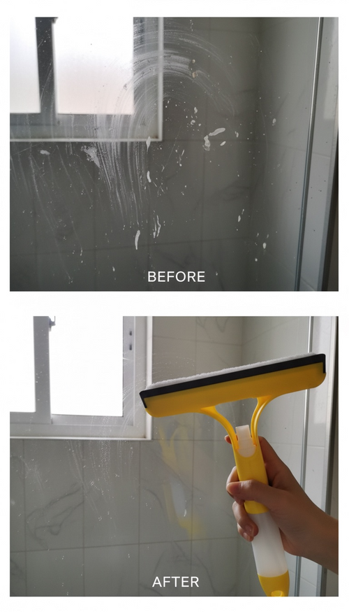 Nettoyeur à Vitres 3-en-1 avec Vaporisateur Intégré